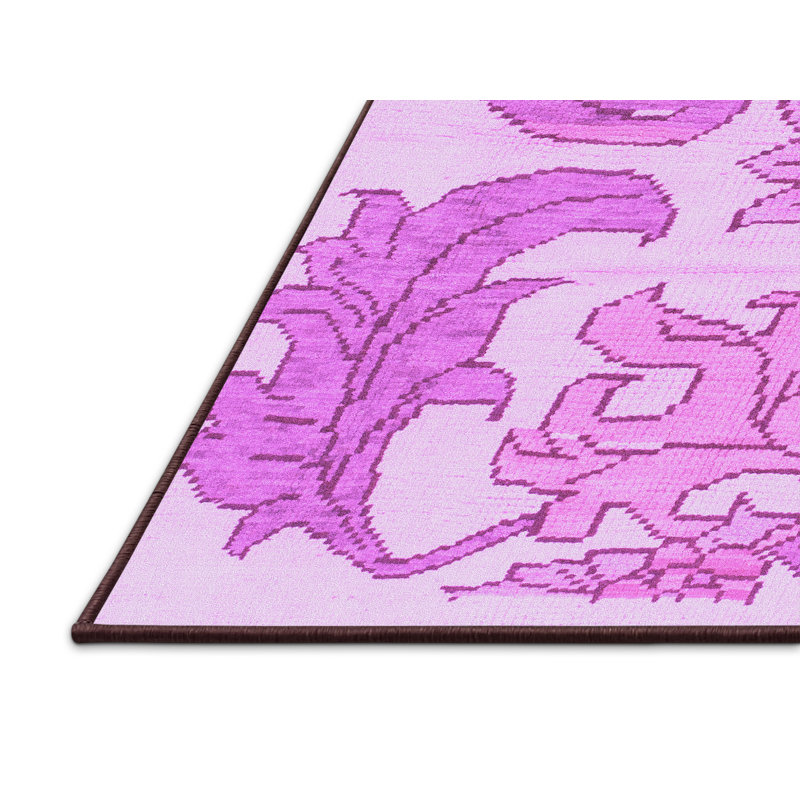 Tapis mauve Yvonne, Rectangle 2 pi x 3 pi