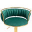 Tabouret de bar pivotant avec dossier Ginko-882844524-879315310