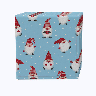 Ellin-Ann Cotton Abstract Square Napkin