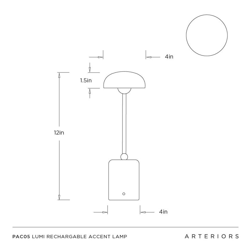 Lumi Rechargeable Accent Lamp