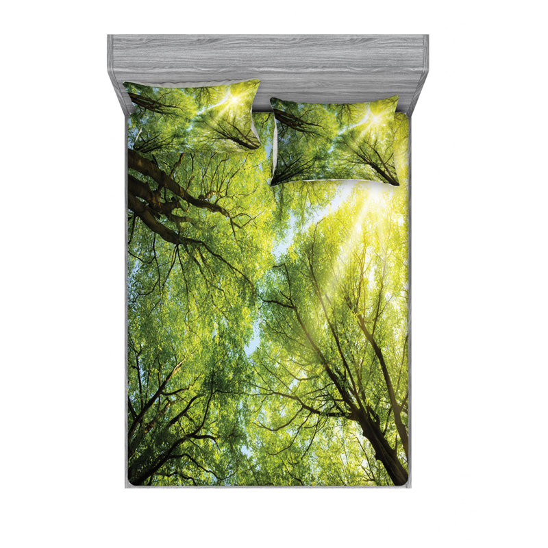 Microfiber Sheet Set, Full Sheet Set with Fitted Sheet