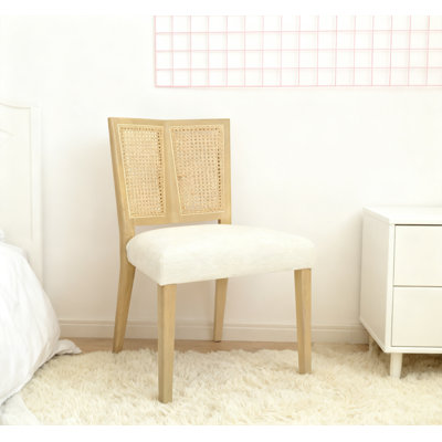 Chaise en rotin sans accoudoirs