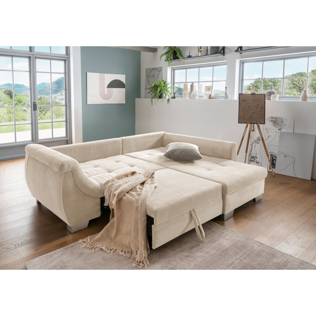 Ecksofa Booneville mit Bettfunktion