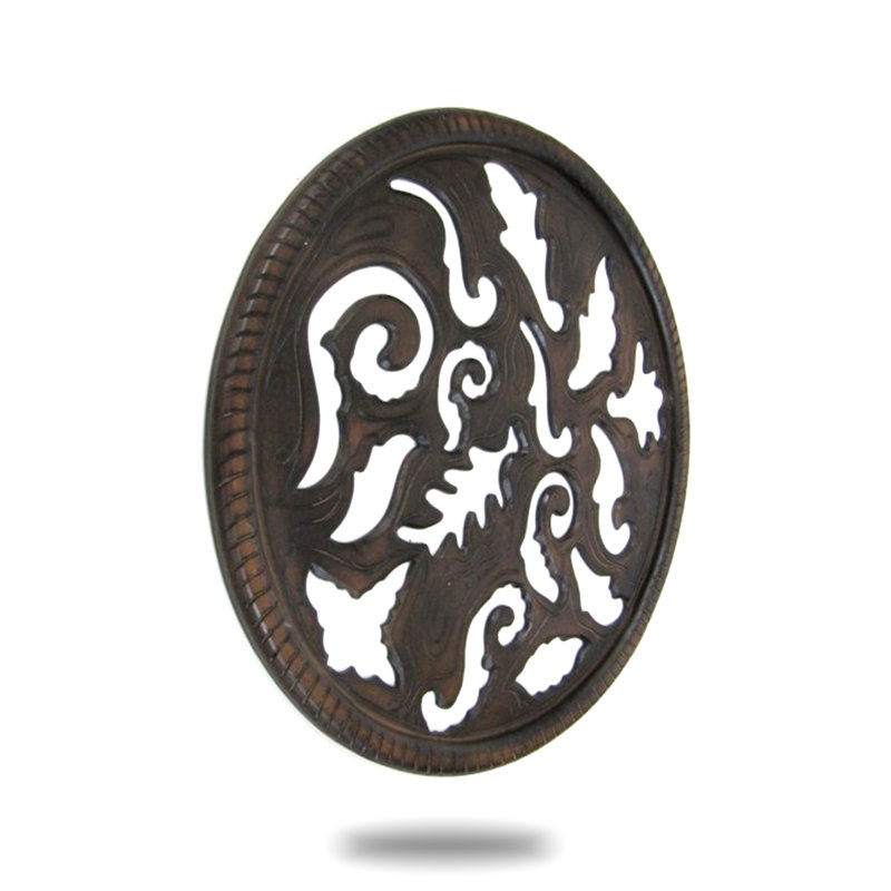 Diviseur de pièce 2pi rond sculpté