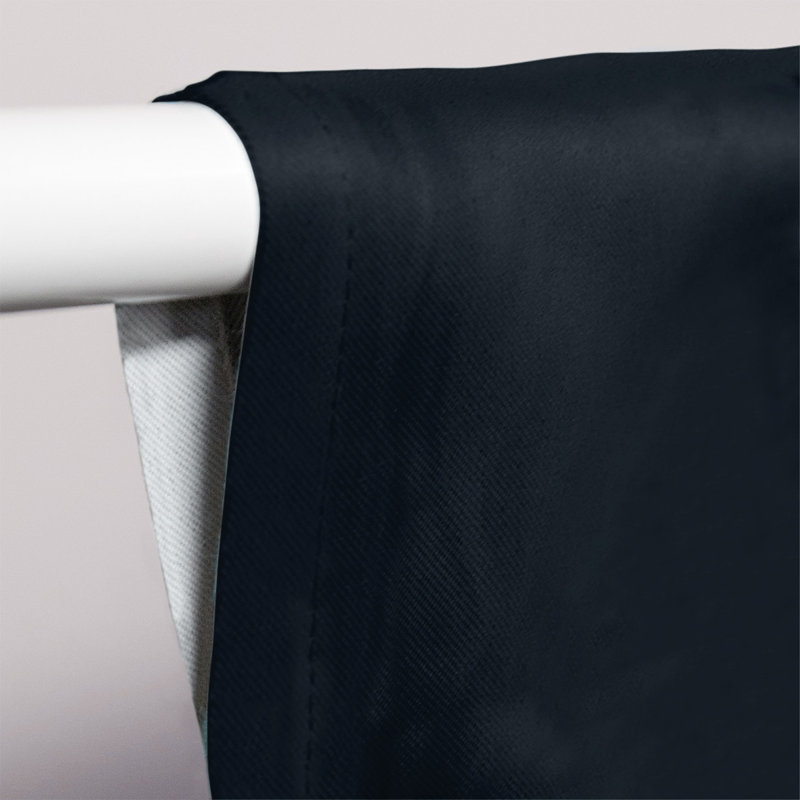 Mississippi Rebellion Sateen Room Darkening Curtain Single Panel, "Black Gold"