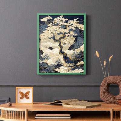 LANDSCAPES Series CLVIII  -Premium Framed Print -Ready to Hang - No Nails Required