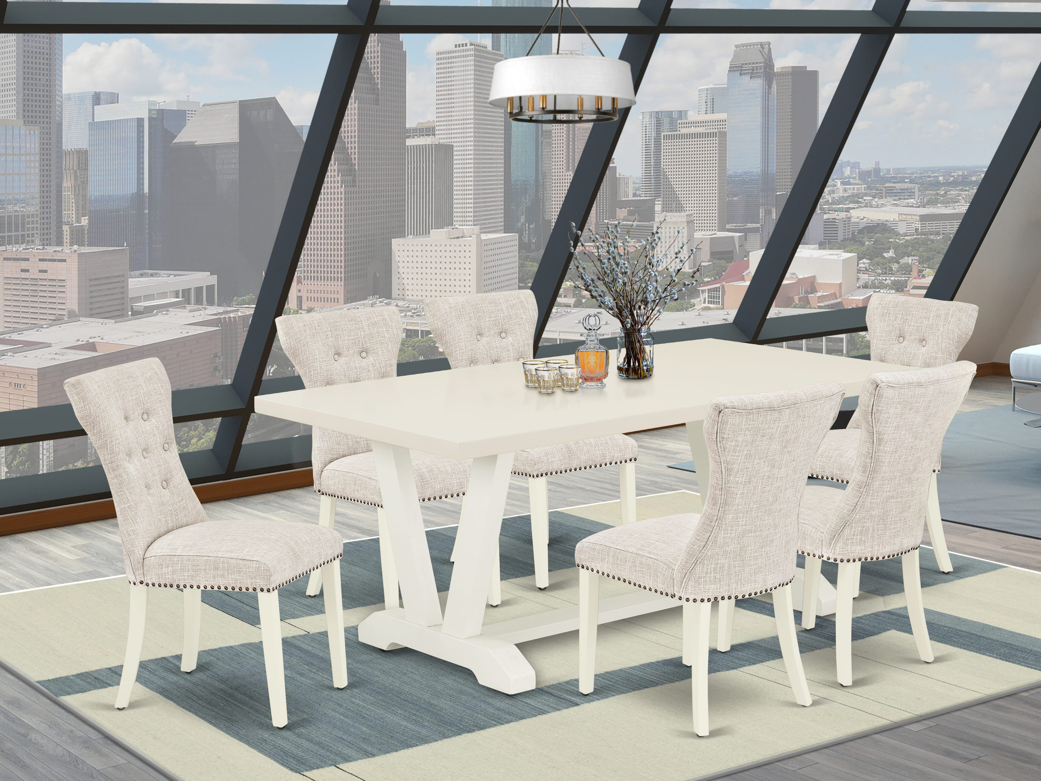 Red Barrel Studio Acacia Solid Wood Dining Set - Wayfair Canada