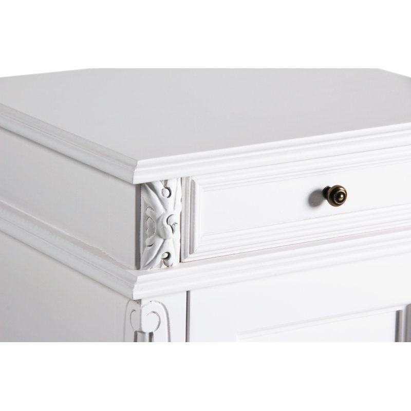 Bridgehampton 42cm W Solid Wood Bedside Table