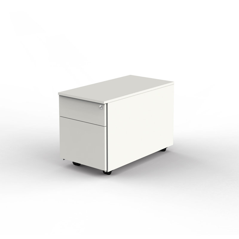 Flanery 43cm Wide 3 -Drawer Mobile File Cabinet