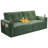 2-in-1 Multi-Functional Sofa Bed (for Sitting & Sleeping), made of modern corduroy fabric, suitable for living rooms, bedrooms, apartments and small space-1869114108-1864345430