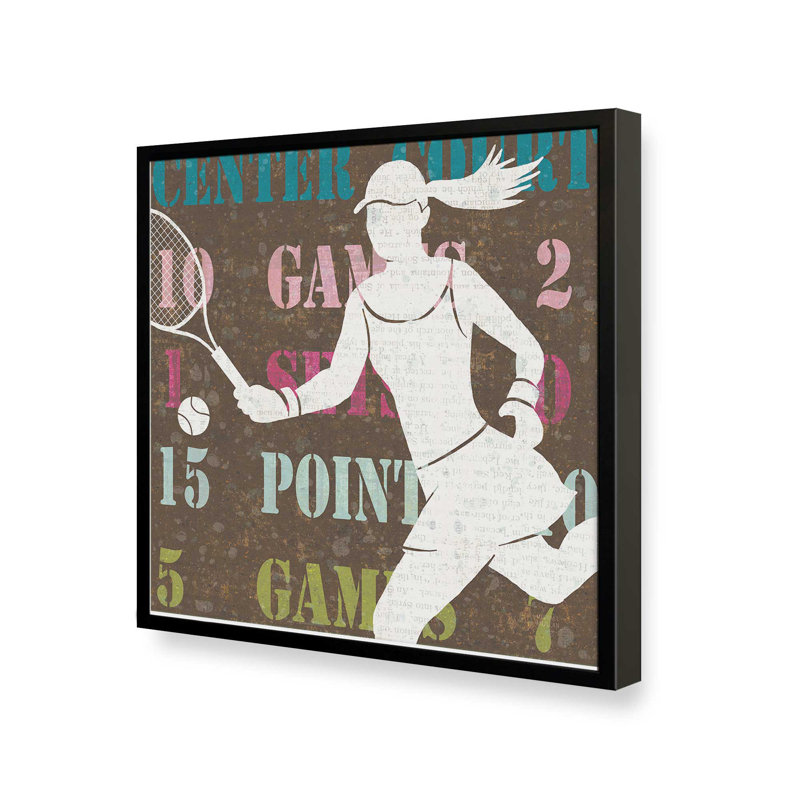 Reproduction d'art sur tableau de pointage pour femmes par Michael Mullan, H 12 po x l 12 po, Noir