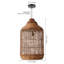 Luminaire suspendu vintage en rotin pour îlot de cuisine-558618164