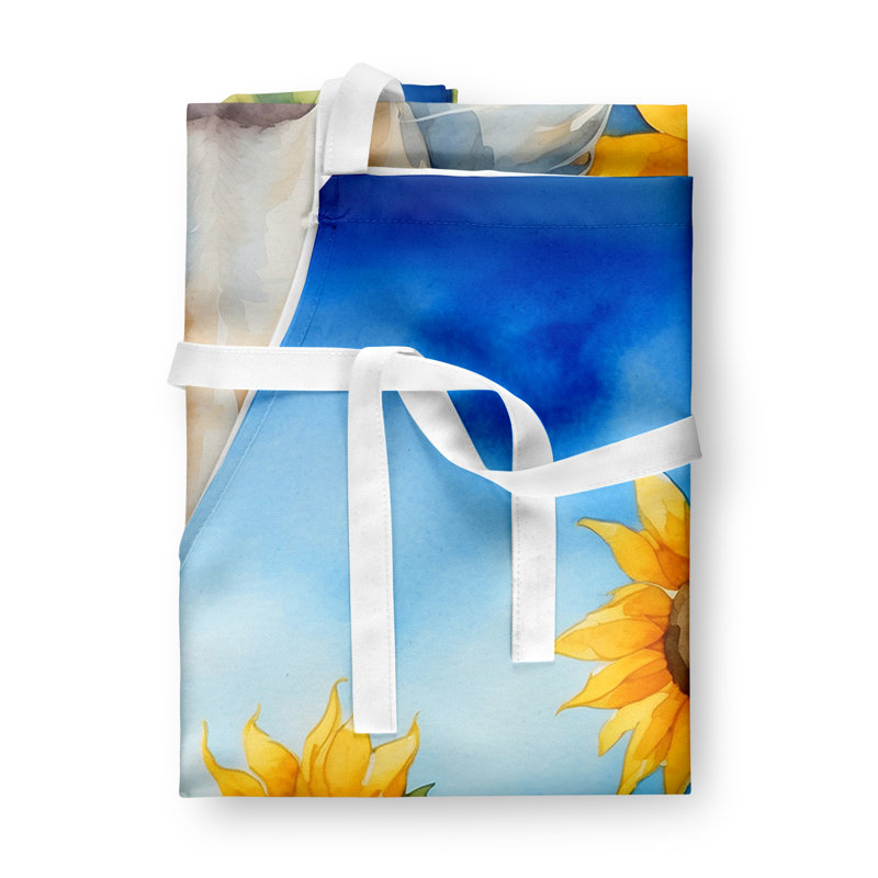 Floral Bib Apron