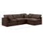 Itala Velvet L-Shaped Sectional Reversible-94482384