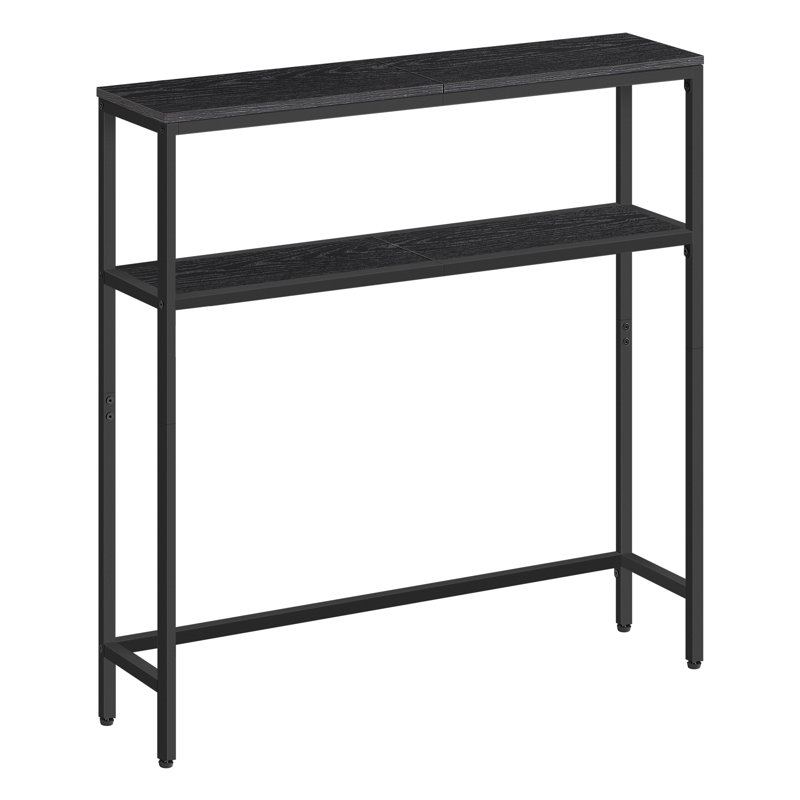 Annalisse 80cm Console Table, Matte Black