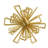 Graidy 3 Piece Gold Metal Geometric Sculpture Set