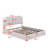 Queen Size Upholstered Platform Bed