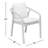Joly 6 - Person Acacia Wood Patio Dining Set with Rectangular Table