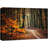 Autumn Fall Forest Tree Nature Landscape Pictures Large Framed Canvas Print Wall Art-93628935-93628934