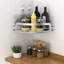 Shower Corner Caddy, Bathroom Corner Shower Shelf,  2 Pack-13312856