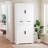 Cabinet 72" Fluted Kitchen Pantry With 3 Keyboard Drawers & 6-Door Shelves Adjustable, Freestanding Cupboard Storage Cabinet For Bathroom, Dining Room, Office, Entryway-1701371054