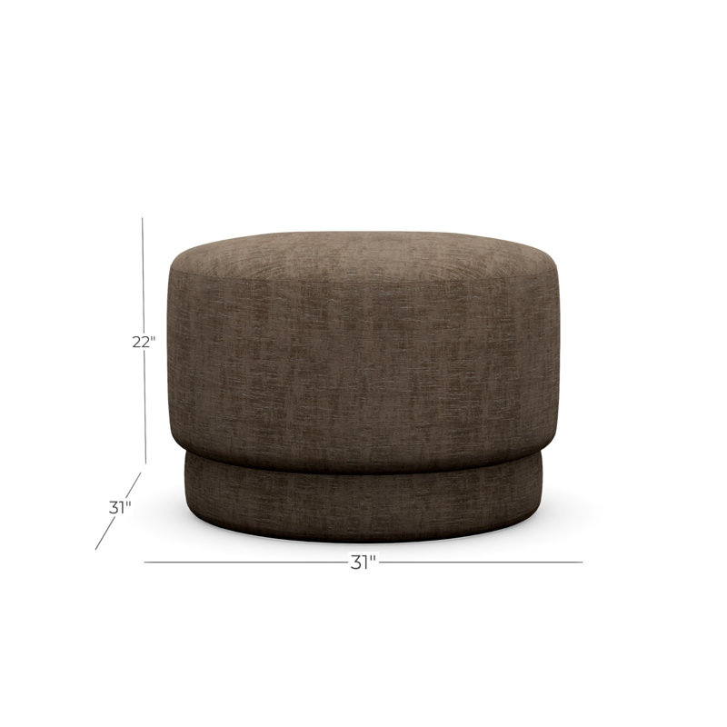 Cremini Small Ottoman, Churchill 351911