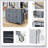 Kitchen Island Cart with Solid Wood Top and Locking Wheels, Perfect for Additional Storage and Workspace-129238302