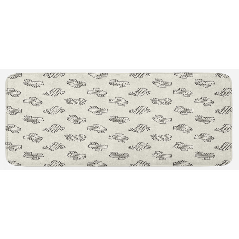 Tapis de cuisine Cactus