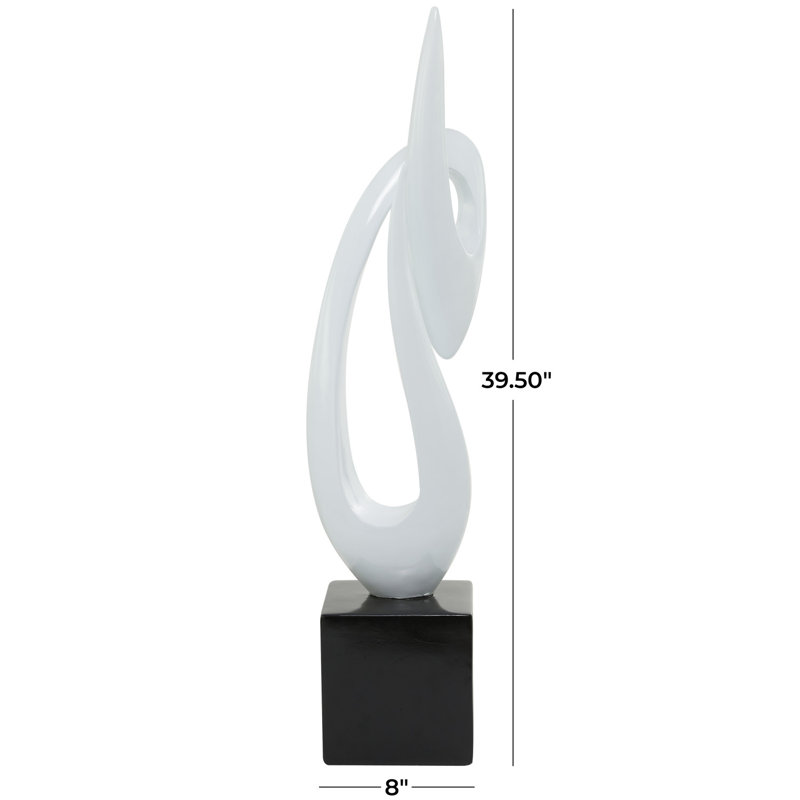 Antarius Abstract Figurines & Sculptures, White