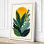 Golden Bloom Botanical - Wrapped Canvas-131763503-131763509