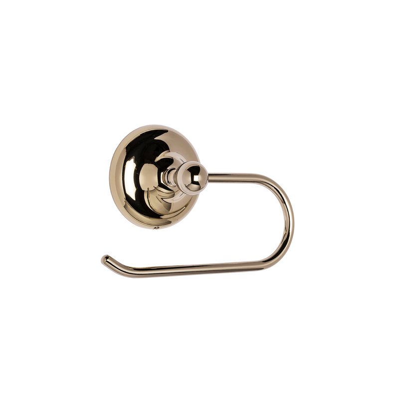 Wall Mounted Toilet Paper Holder, Antique Gold