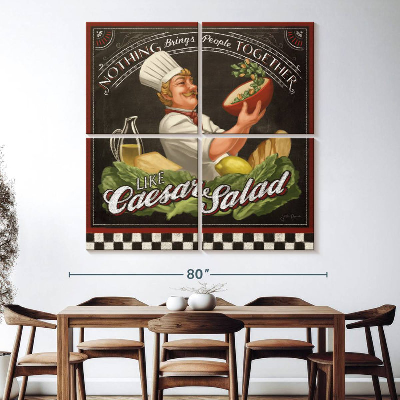 Yarlin Chefs Specials III, 74" H x 74" W