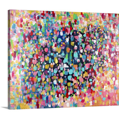 «Golconda Dance, Dance, Dance, 2015» par Amira Rahim, reproduction d'art sur toile
