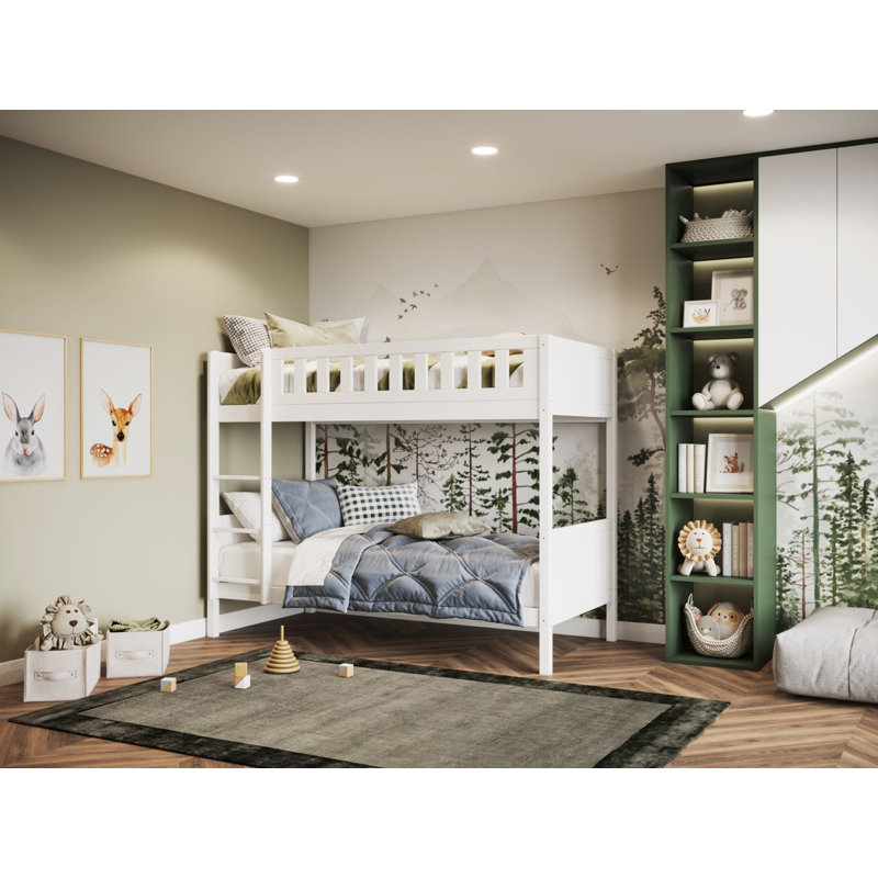 Bea Bunk Bed White, White