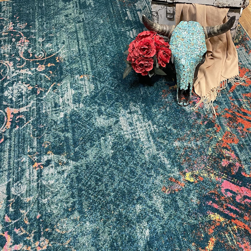 Rahaf Indoor Rug, Rectangle 5' x 8'