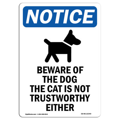 Beware of The Dog Sign