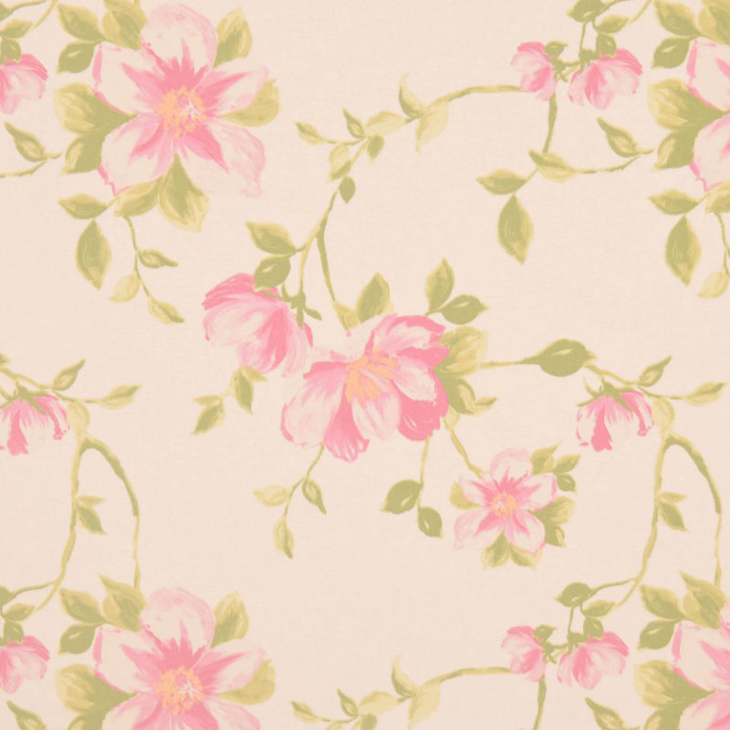 Tissu de feuillage floral Allure, Tropical
