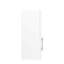 Armoire de rangement empilable, P 11,82 po x l 31,52 po, H 29,03 po, blanche - spacieuse avec tablettes mobiles et cloison réglable pour la décoration intérieure H 29,03 po et cloisons fonctionnelles