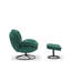 Azura Swivel Accent Chair with Footstool-1151511180