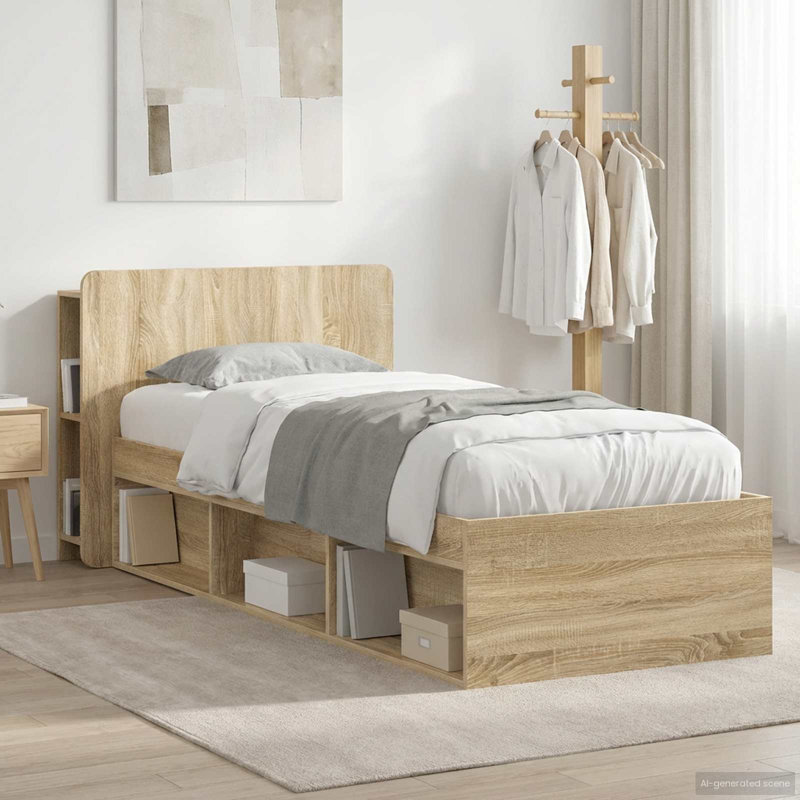 Bed, Sonoma Oak, Small Single (2'6)