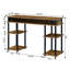 Bureau d'écriture avec tablettes sans outils Edwin-60423735