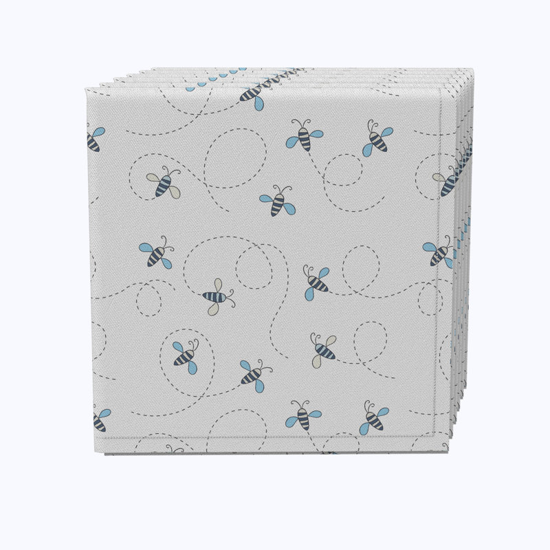Cotton Twill No Pattern Square Napkin