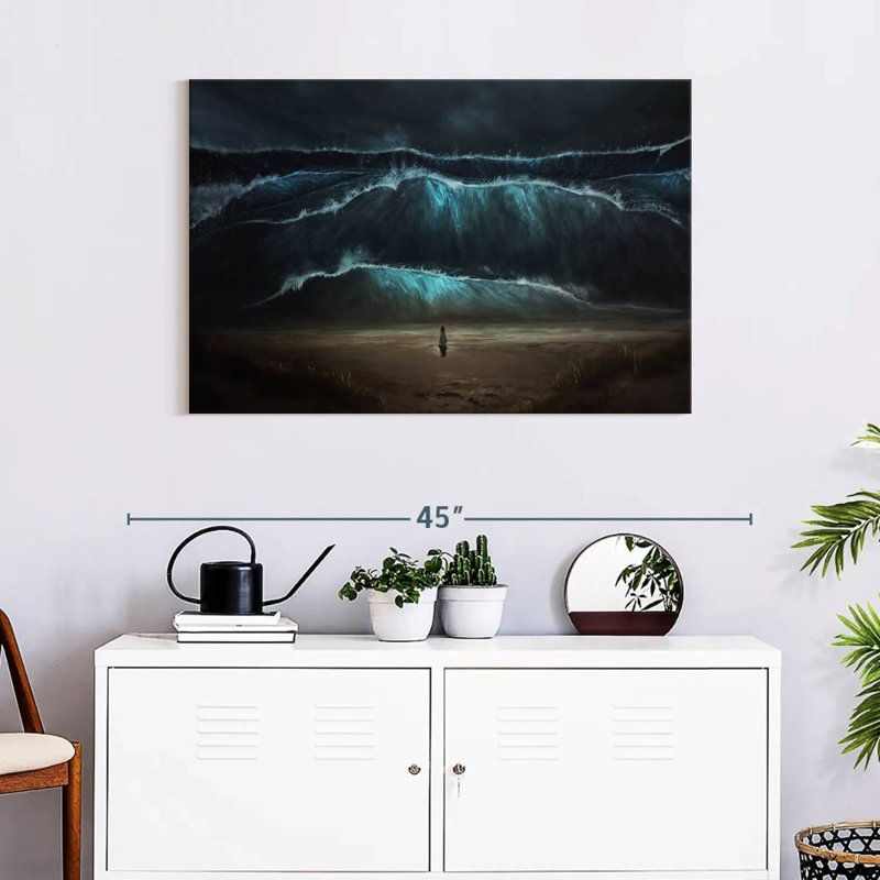Gillard Tidal Wave, 24" H x 36" W