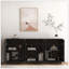 Buffet moderne avec rangement, grand buffet cannelé avec tablettes réglables Modern-168363284