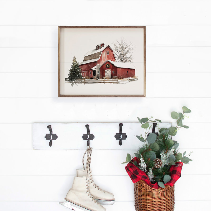 Grange d'hiver avec remise, H 16 po x l 20 po