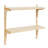 Baez 2 Piece Poplar Tiered Shelf-1361470449