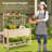 Nanka Wood Elevated Planter