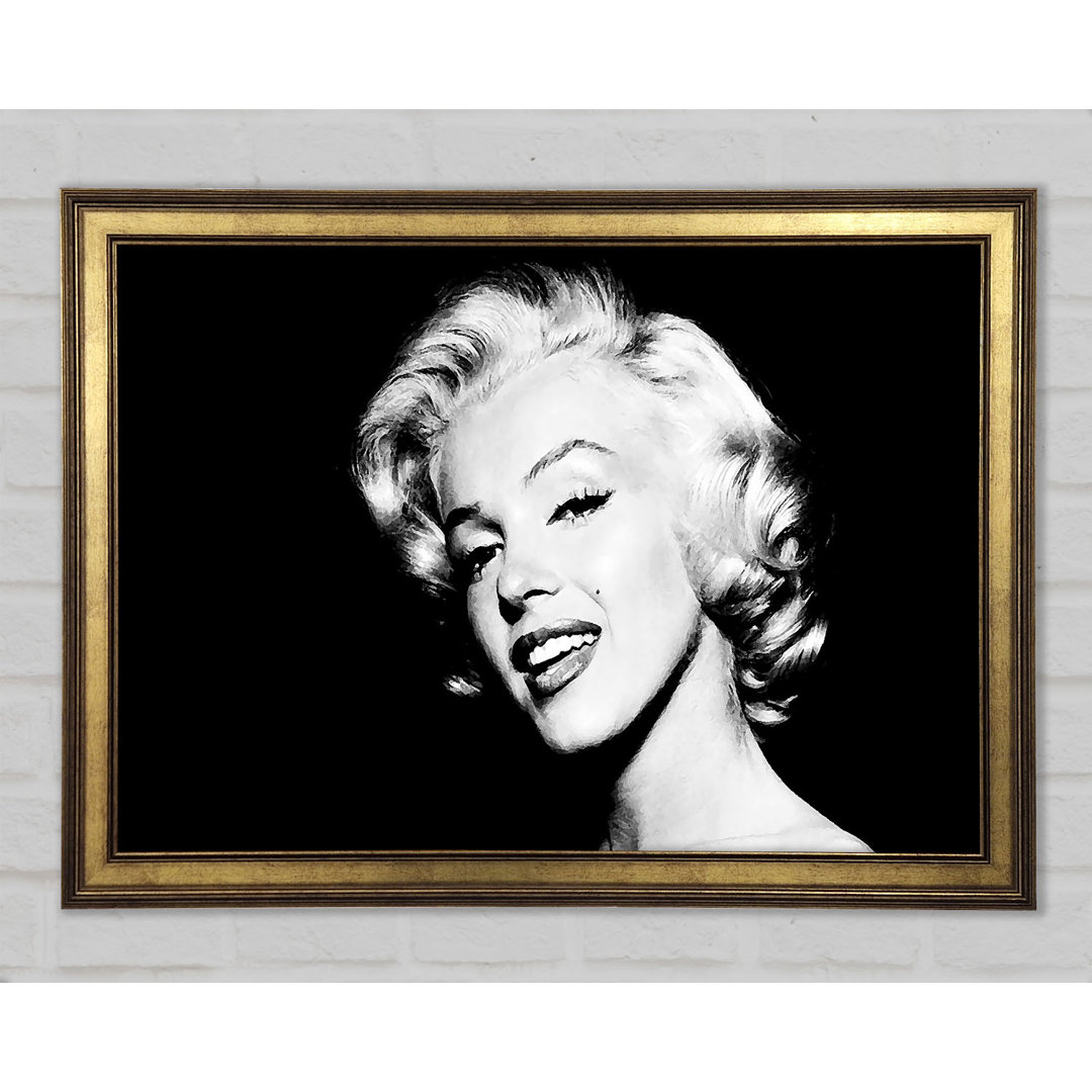 Marilyn Monroe Bus Stop - Einzelner Bilderrahmen Kunstdrucke