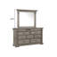 Commode 10 tiroirs + miroir Jahanna