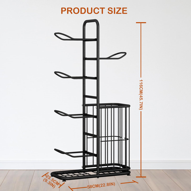 Steel Freestanding Sports Rack